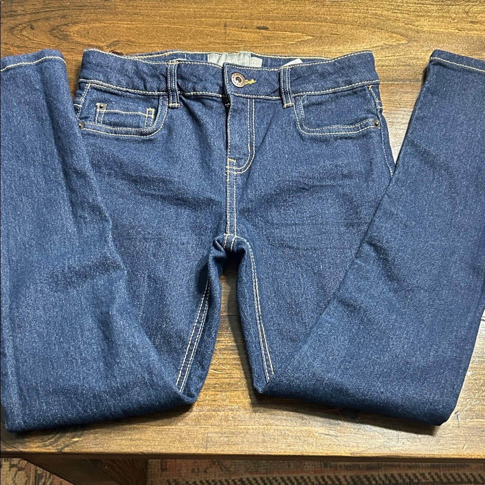 Lucky Brand- kids/girls Dark Wash Denim Skinny Jeans